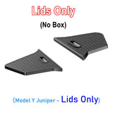 USVOTOV Trunk Organizer for Tesla Model Y Juniper Launch Refresh 2025 Rear Trunk Storage Bins Side Box Organiser TPE Accessories