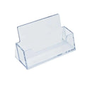 Clear Business Card Holder Organizer Office Desk Display Stand Memo Counter Accessories Tabletop Business Card Holder Storage