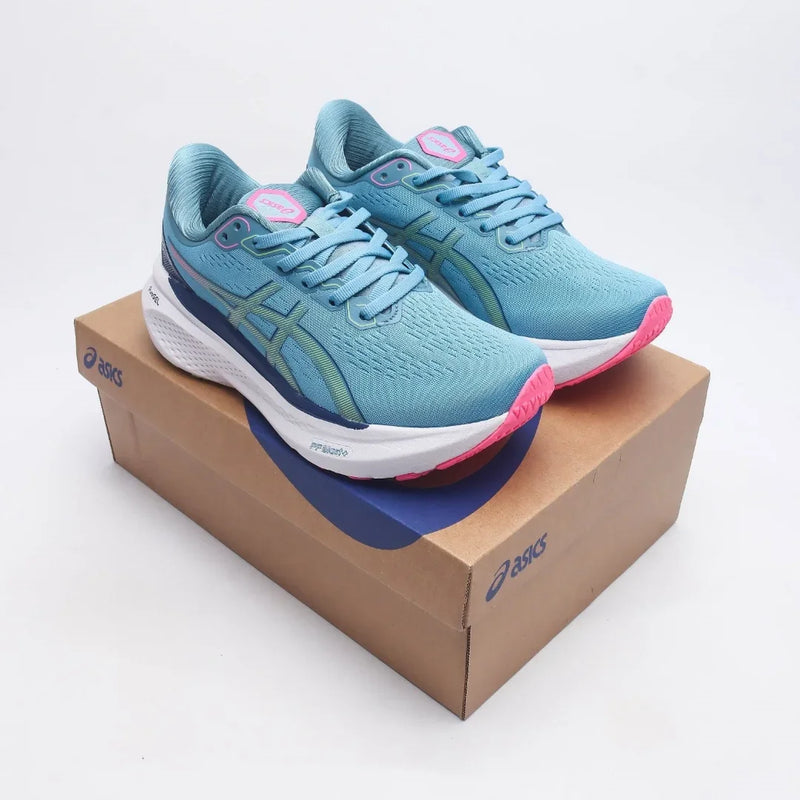 Asics Gel Kayano 30 Women Running Shoes Black Low-top Outdoor Anti-slip Breathable Lightweight Sneaker