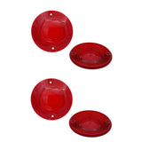 For Harley Touring Electra Glide Road King Ultra Glide Softail 1986 - 2014 Motorcycle Front Turn Signal Light Lens Cover Parts