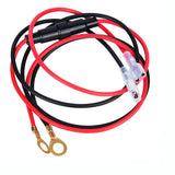USB Charger Socket Cable 60cm Cigarette Lighter Wire Harness Connector Cord With 10A Fuse for Car Marine Motorcycle ATV RV Refit