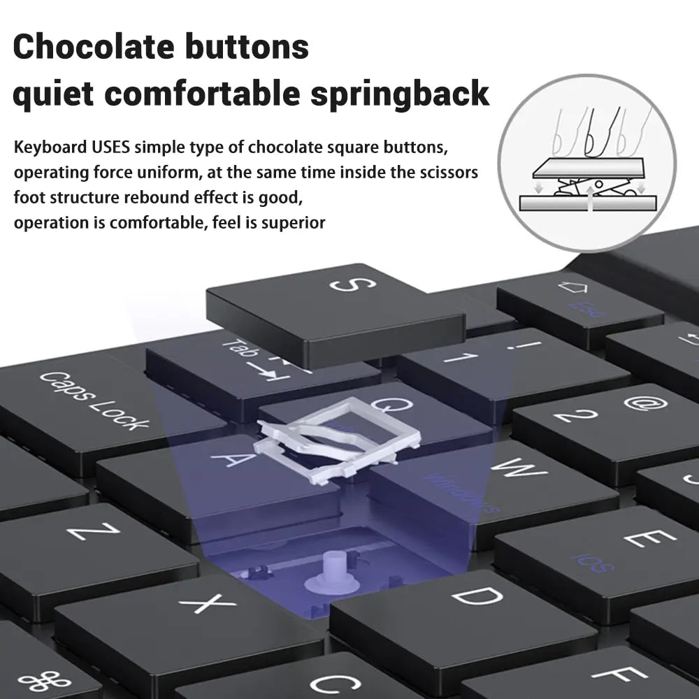 Wireless Backlit Bluetooth with Touchpad Ultra Slim 7-Colors Backlit Keyboard Portable Rechargeable Keyboard for ipad