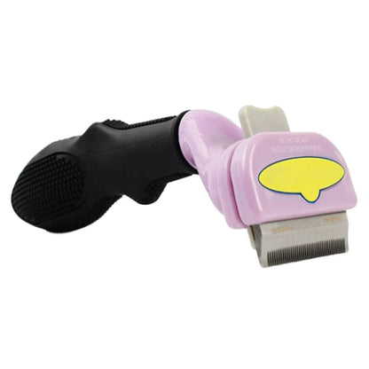 Peines para quitar el pelo de mascotas y gatos, cepillos de aseo para perros y gatos, peines de masaje para la caída del pelo, cepillo de limpieza y desenredado para recortar el pelo de mascotas.