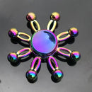 Anti-Anxiety Fidget Toy for Kids Adults Finger Spinner Rainbow Color Metal Alloy 28 Styles Decompression Toy Gifts 