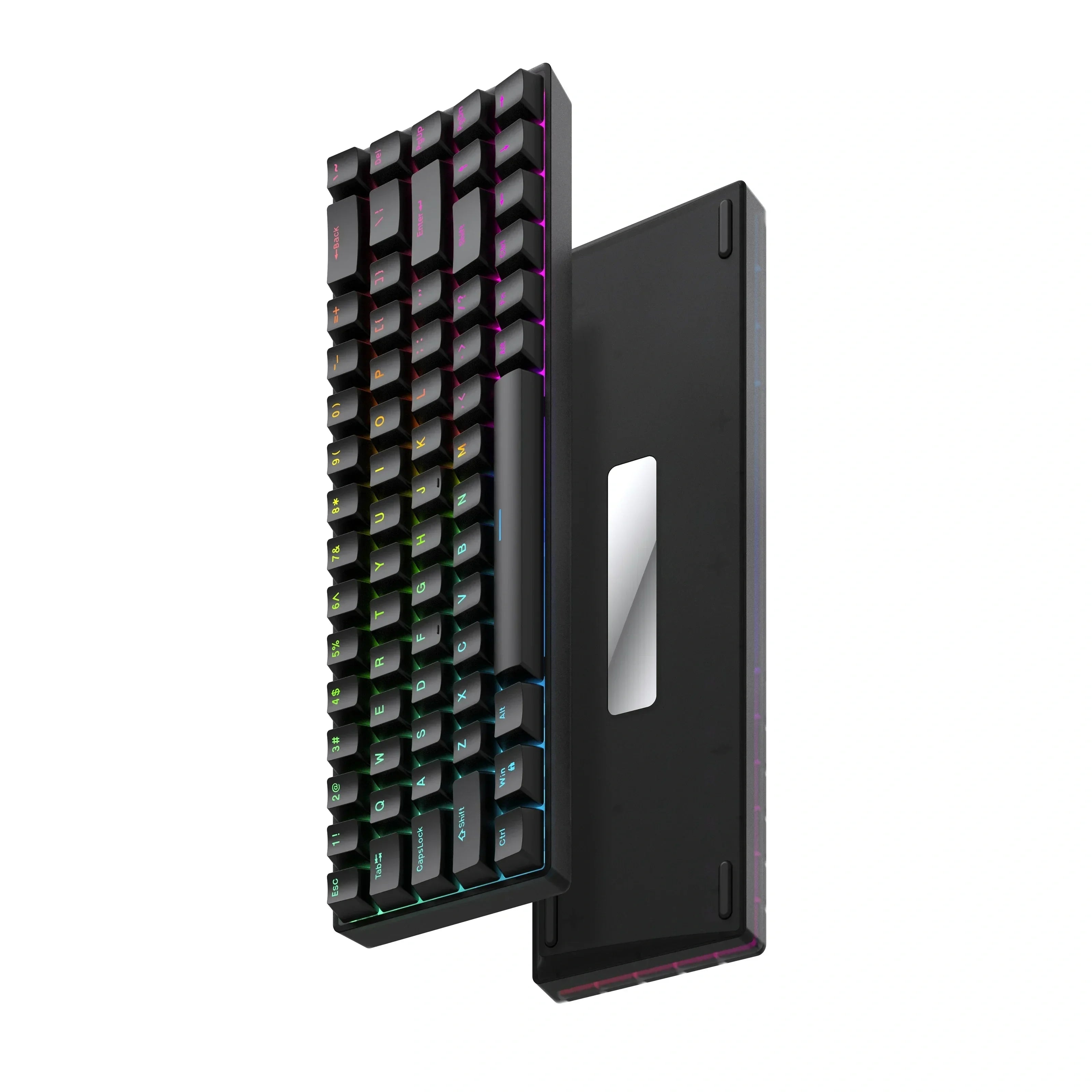 Teamwolf Raven68 Wired Magnetic Axis Mechanical Keyboard 8k Fast Trigger RGB Backlight E-Sports Gaming Customized Keyboard