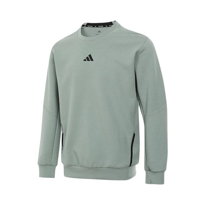 Sudadera con capucha de punto Adidas D4T Crew para hombre 2025 JI8166