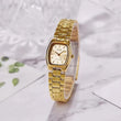 Relógio feminino Casio LTP 1169 bicolor quartzo a prova de agua 30m
