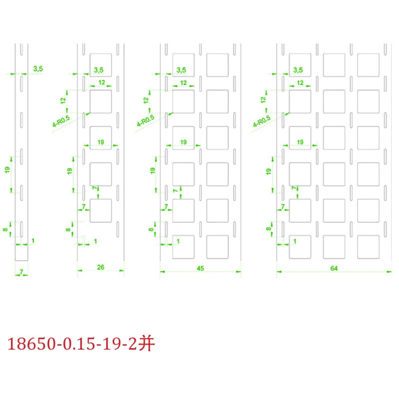 1-10meter 1P-4P Nickel Strip For Li 18650 Battery Spot Welding Machine Welder Equipment Nickel Belt For Battery Packs