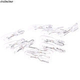 20Pcs Halogen T5 W2W Bulb 12V Car Instrument Lights Dashboard Bulb Auto Interior Warnning Light
