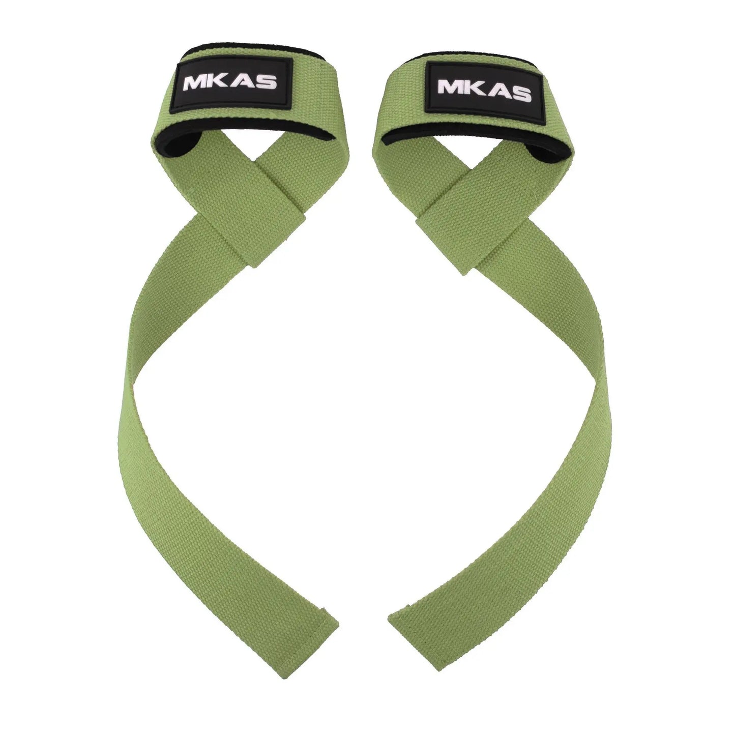 1 par de correas antideslizantes para mancuernas de gimnasio, correas para levantamiento de pesas, equipo de fitness CrossFit, muñequeras para entrenamiento de ejercicios de levantamiento.