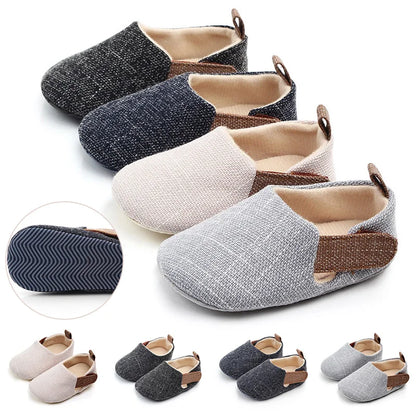 New Cotton Baby Shoes Soft Non-slip Rubber Sole Newborn Toddler Shoes First Walkers Cartoon Print Baby Boy Girl Shoes
