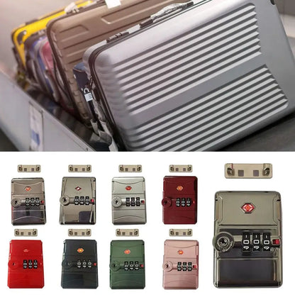 TSA Customs Password Lock Multi-purpose 3-digit Combination Lock  For Travel Luggage Suitcase Anti-Theft Code Durable Padlock