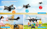 L0712 RC Plane 2.4G Remote Control Aircraft Gravity Sensing Helicopter Glider with Light EPP Foam Fighters for Boys Children