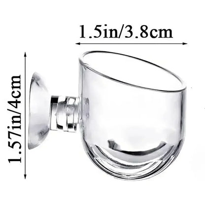 Fish Waterweed Nursery Pot Glass Aquarium Decoration Pot Polka Water Potted Aquatic Planting Cylinder Cup Aquarium Accessories