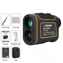SNDWAY Telescope Laser Range Finder Digital Distance Meter Hunting Monocular Golf Rangefinder LCD Display Roulette Tape Measure