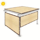 Garden sunshade net, UV protection, outdoor pergola, sunshade, swimming pool sunshade, plant canopy