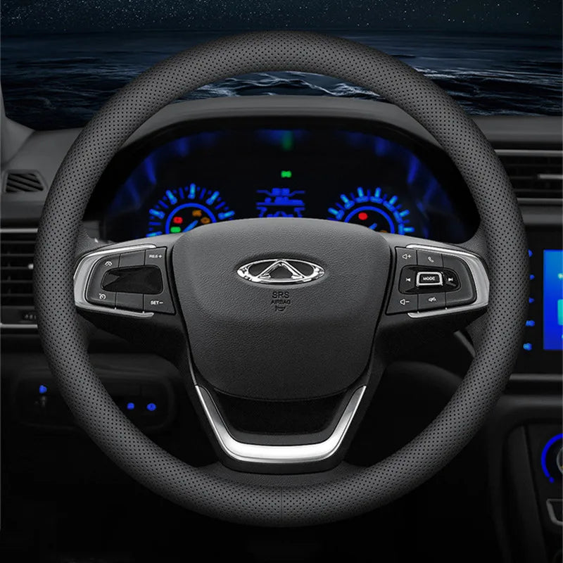 Car Steering Wheel Covers Ultra-thin Steering Wheel Cover Wrap Universal 37-38cm Breathable Steering Covers Car Accessories