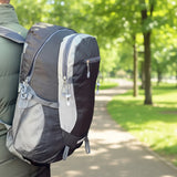 Trekking Hiking Backpack 40L Waterproof Travel Rucksack for Men and Women, Durable 600D Polyester with Laptop Compartment, Mesh 3D Ventilated Back, Chest Strap, Compression Straps, Trekking Pole and Sleeping Mat Holders, Cabi