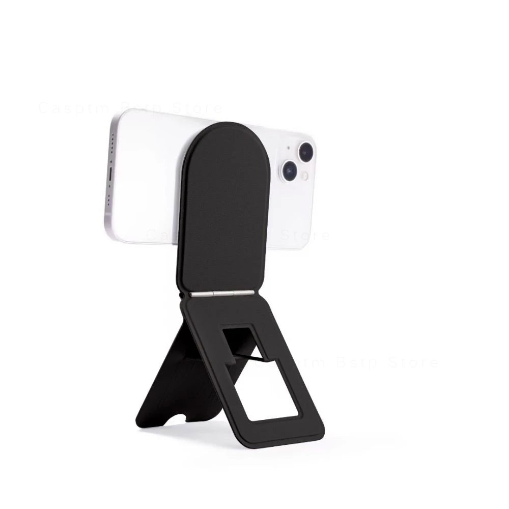 Soporte de teléfono plegable portátil para iPhone 11, 12, 13, 14, 15, 16 Pro Max Plus, soporte magnético de escritorio con ángulo ajustable
