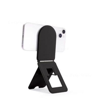 Soporte de teléfono plegable portátil para iPhone 11, 12, 13, 14, 15, 16 Pro Max Plus, soporte magnético de escritorio con ángulo ajustable