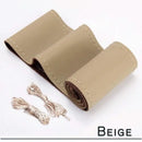38cm 15inch Car Steering Wheel Braid Cover Artificial leather Needles And Thread Soft Non-slip Auto Interior Accessories Kits