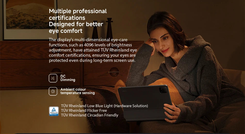 Global Version Xiaomi Pad 7 Mi Tablet 11.2" 3.2K 144Hz Display Adreno GPU 45W Turbo charge 8850mAh Snapdragon 7+ Gen 3