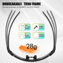 SCVCN Fashion Sunglasses for Men Sport Cycling Glasses Bike Bicycle Hiking Camping Golf UV400 Protection Glasses Women Baseball