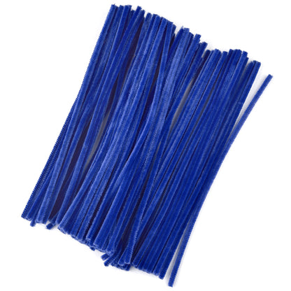 100pcs Chenille Stems Toys DIY Strips Twist Bar Anvil Wire Craft Pipe Creative Hobby Children Plush Stick Chenille Sticks