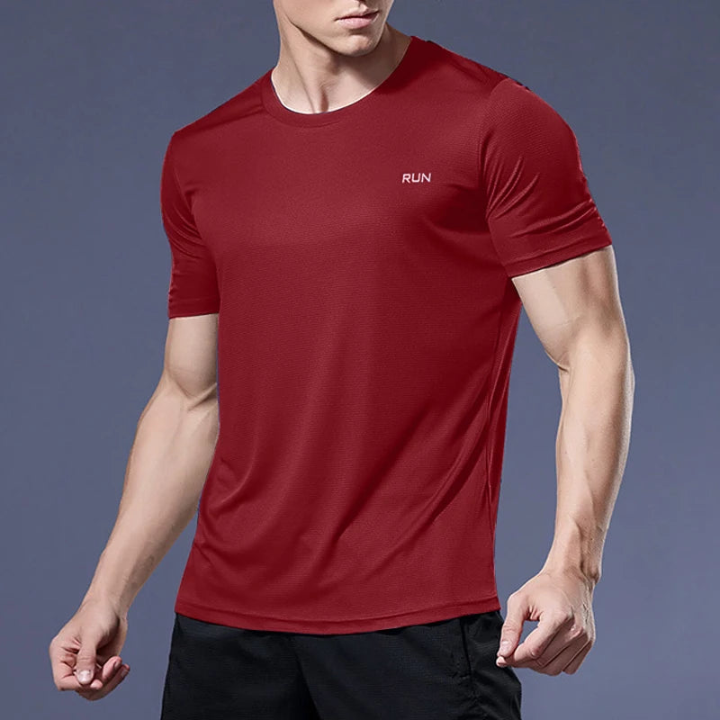 Camisetas para correr, camisetas de fútbol, ​​camisetas deportivas para hombre, camisetas para correr para hombre, camisetas deportivas de compresión de secado rápido para fitness y gimnasio.