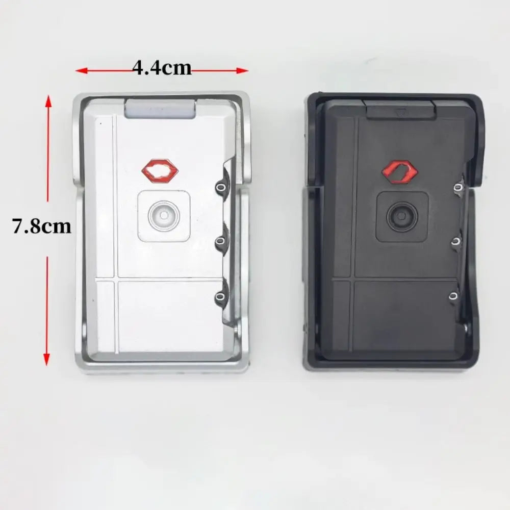 Portable Black Silver Luggage Password Lock Replacement Anti-Theft Suitcase Lock Buckle Security Tool Lock Catch Security Padlock