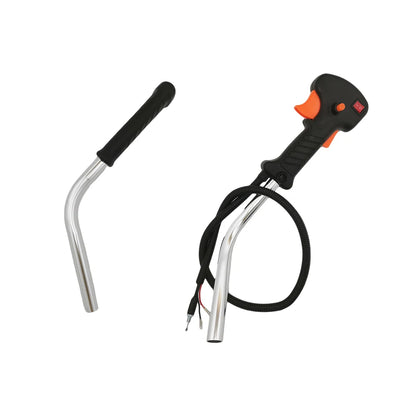 Manual Throttle Switch Assembly Lawn Mower Throttle Handle for Strimmer Trimmer Brush Cutter Repair Replacement Accessories
