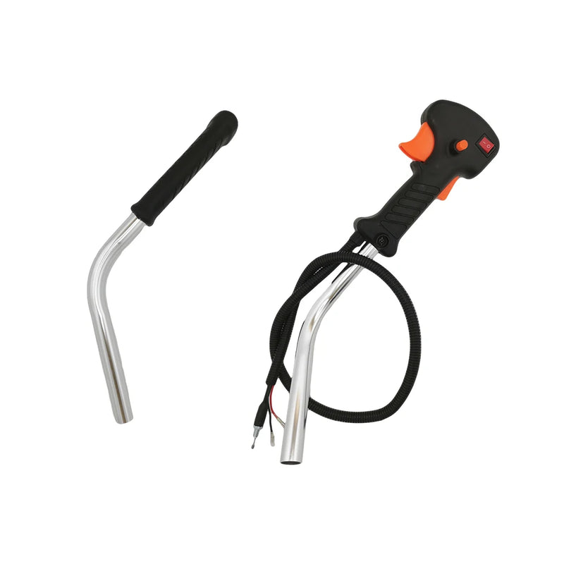 Manual Throttle Switch Assembly Lawn Mower Throttle Handle for Strimmer Trimmer Brush Cutter Repair Replacement Accessories