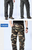 Men's Camouflage Cargo Pants Camo Cargo Multi Pockets Military Tactical Pants Man Hip Hop Joggers Streetwear Sweatpant for Men