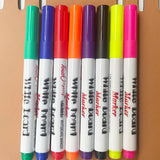 Magical Water Painting Pen Colorful Mark Pen Markers Floating Ink Pen Doodle Water Pens Children Montessori Early Education Toys