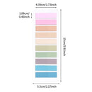 200-3600Sheets Transparent Index Creative Memo Pads Office School Stationery Self-Adhesive Stickers Posted It Sticky Note Pads