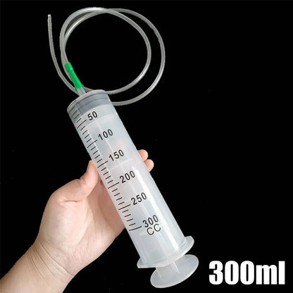 100ml-500ml Reusable Tube For Pet Feeding Syringe With Scale Glue Water Oil Application Large Pump Measuring Enema Glue Filling