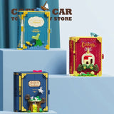 Dream Princess 3D Storybook Building Blocks Books Anime Film MOC Bricks Toys Cute Fairy Tales Model Children Girl Birthday Gifts