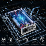 FDIK Inverter 12V 220V Pure Sine Wave Inverter 24V 5000W With Color Screen Display Solar Power Converter For RV And Camping