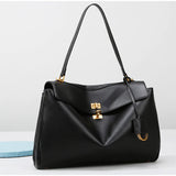 Bolso de mano de gran capacidad para desplazamientos, de piel suave de alta calidad, moderno bolso bandolera de viaje para mujer, maletín de negocios.