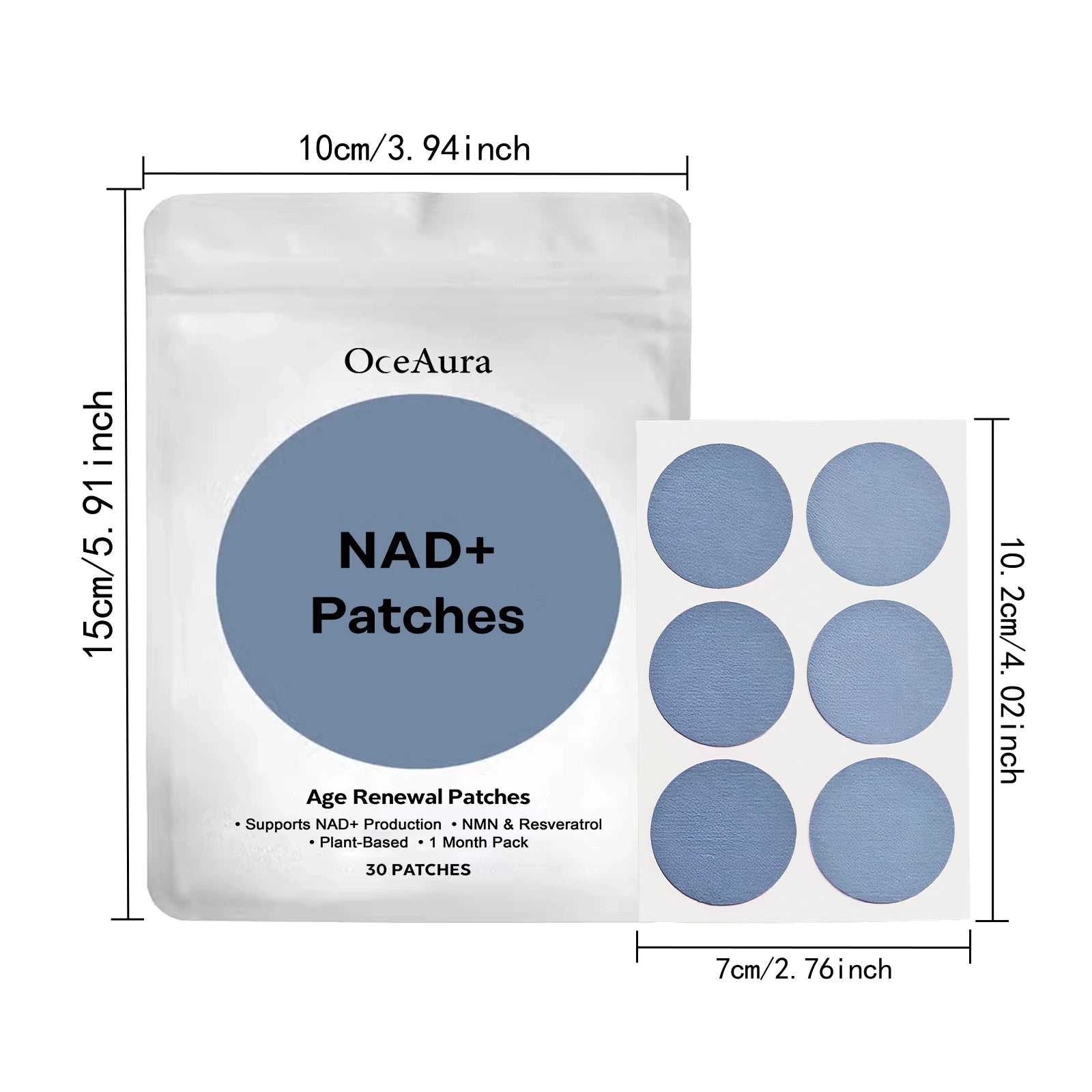 Body Care Patch Nourishes&Cares For The Skin Providing Comfort Enhancing Youthful Vitality&Improving Skin ConditionPortablePatch