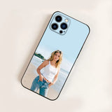 Madelyn C-Cline Phone Case For iPhone 16,15,14,13,12,11,Pro,X,XS,Max,XR,Plus,Mini Black Silicone Soft case