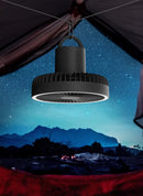 2024 New Portable Tripod Camping Fan 10000mAh USB Rechargeable Multifunctional Mini Outdoor Tent Wireless Ceiling Electric Fan
