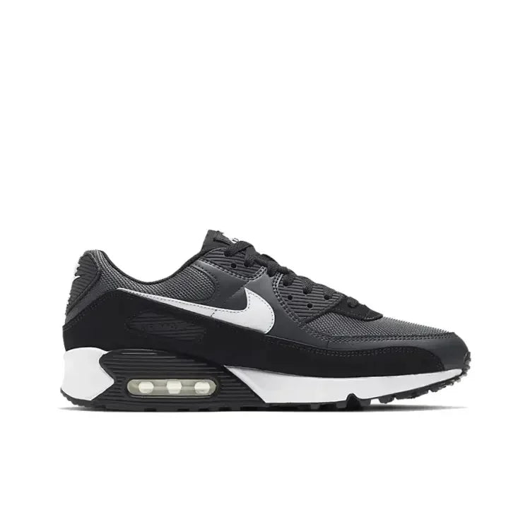 Nike AIR MAX 90 Classic - Zapatillas deportivas para hombre y mujer, color blanco, negro, azul y rojo, cómodas, para exteriores, talla 36-46