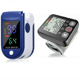 Automatic Heart Rate Pulse Meter BP Monitor Healthy Digital Arm Blood Pressure Meter Cuff Medical Automatic Pressure Tonometer