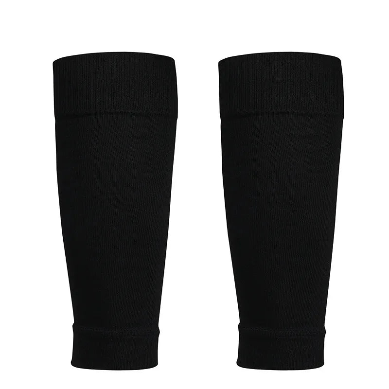 1Pair Football Socks Soccer Accessories Leg Brace Sleeves Breathable Sport Sock Adult Kids Shin Guards Calf Protection Leg Cover