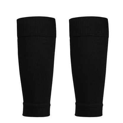 1Pair Football Socks Soccer Accessories Leg Brace Sleeves Breathable Sport Sock Adult Kids Shin Guards Calf Protection Leg Cover