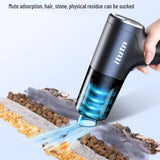 ITUTN Car Vacuum Cleaner 4 in 1 Mini Powerful Cleaning Machine Strong Suction Handheld for Car Wireless Portable Home Appliance