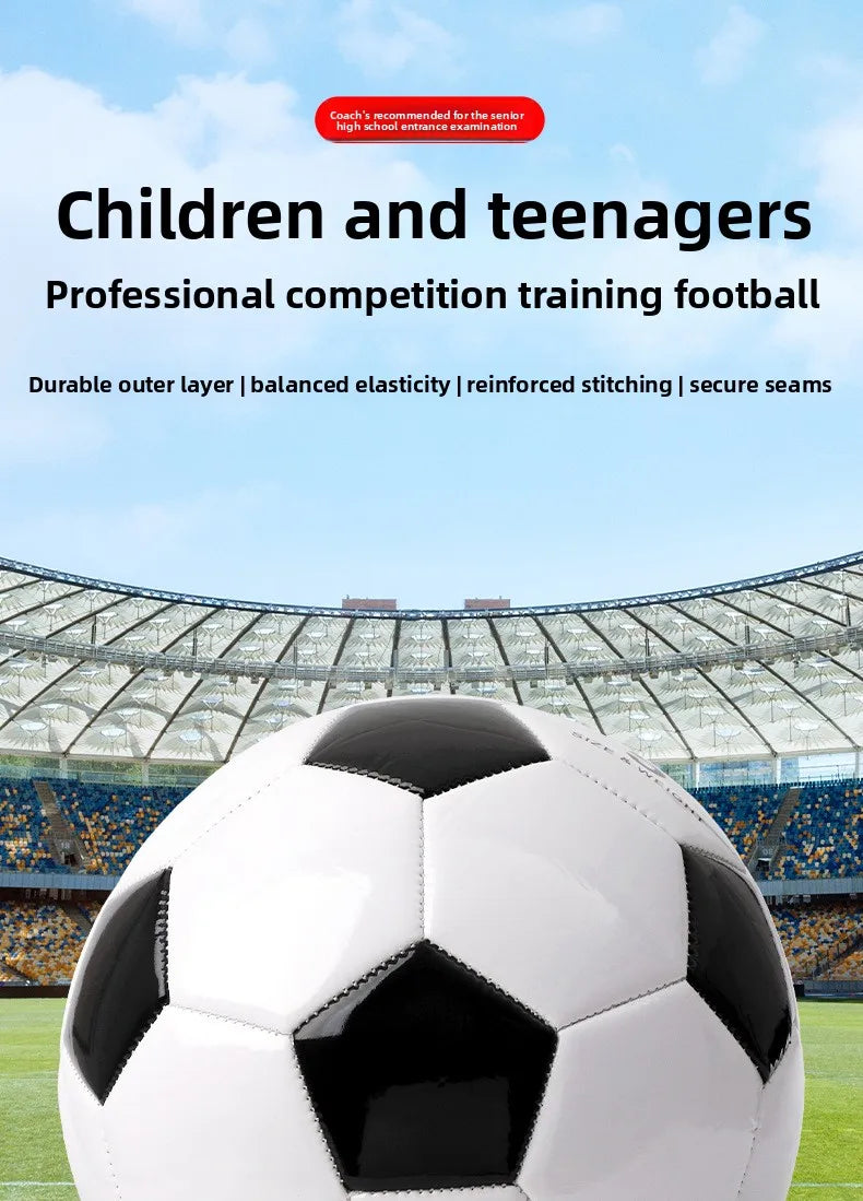Youth No 5 Soccer Training Ball Creative Personalized Fashionable Tornado Print Game-specific Thickened Soccer Ball