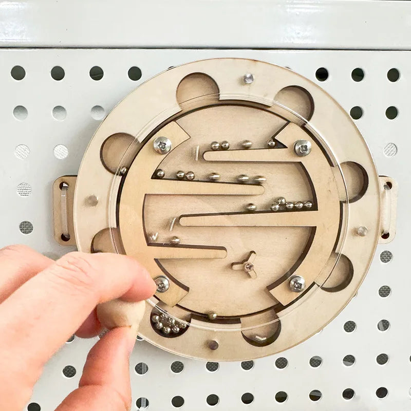 Montessori Busy Board DIY Clock Toy Baby Sensory Toys Busyboard Cognitive Activity Board Accessories For Children Gift