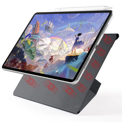 For OnePlus Pad Pro 12.1 Case Ultra Thin Multi-folding Stand Magnetic Tablet for OnePlus Pad 2 Pad2 Cover with Auto Sleep/Wake